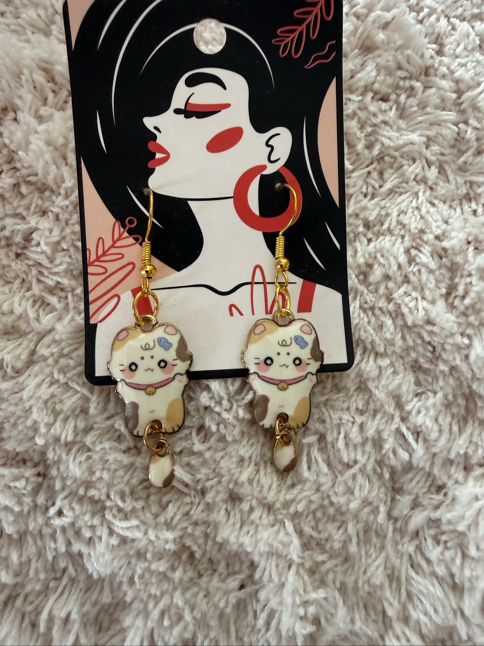 Boucles d'oreilles chatons – photo 4
